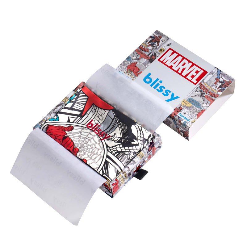 Spider-Man Pillowcase Close-Up – Blissy 22 Momme Silk
