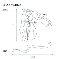 Black Classic Robe Close-Up – Blissy 22 Momme Silk