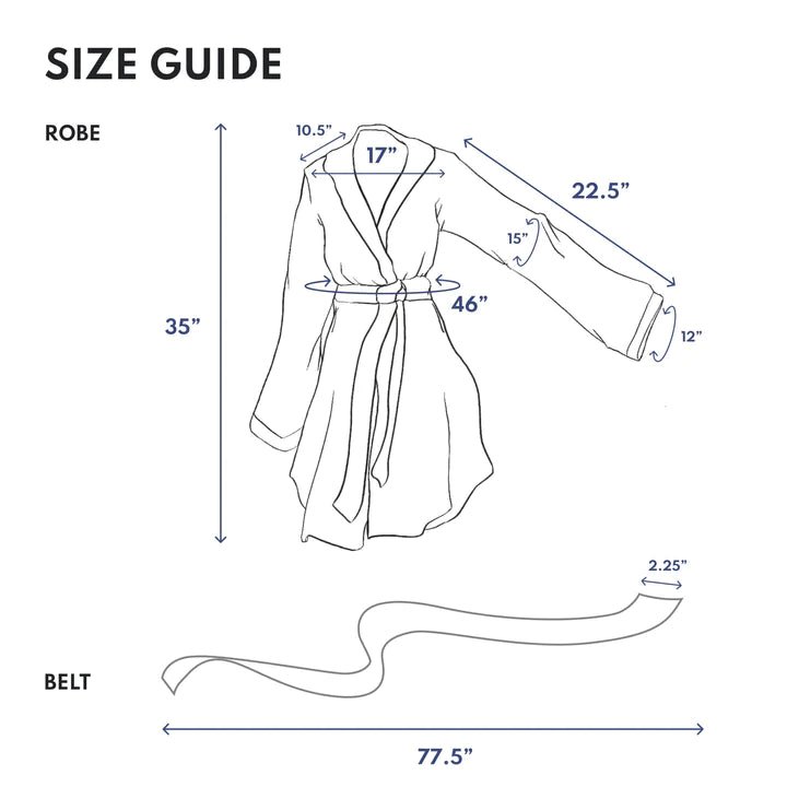 Black Classic Robe Close-Up – Blissy 22 Momme Silk