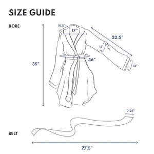 Champagne Classic Robe Close-Up – Blissy 22 Momme Silk