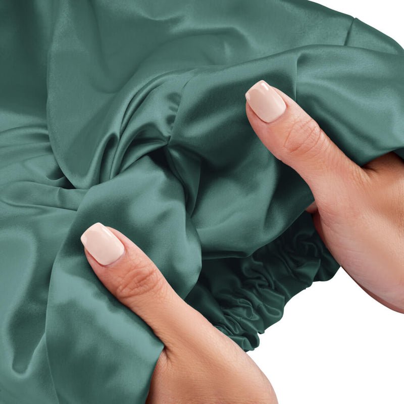 Emerald Blissy Bonnet – Blissy Premium Silk