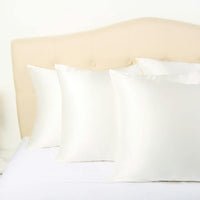 Standard White Pillowcase – Blissy Premium Silk