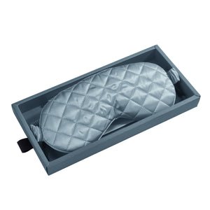 Blissy Mulberry Silk Sleep Mask – Ash Blue