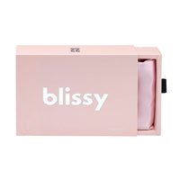 Blissy Blush Silk Pillowcase Detail – Standard