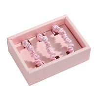 Blissy Mulberry Silk Blissy Skinny Scrunchies – Blush