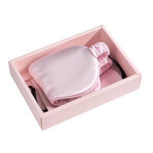 Blush Sleep Mask Close-Up – Blissy 22 Momme Silk