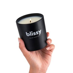 Blissy 100% Vegan Soy Wax Silk Blissy Candle Detail –