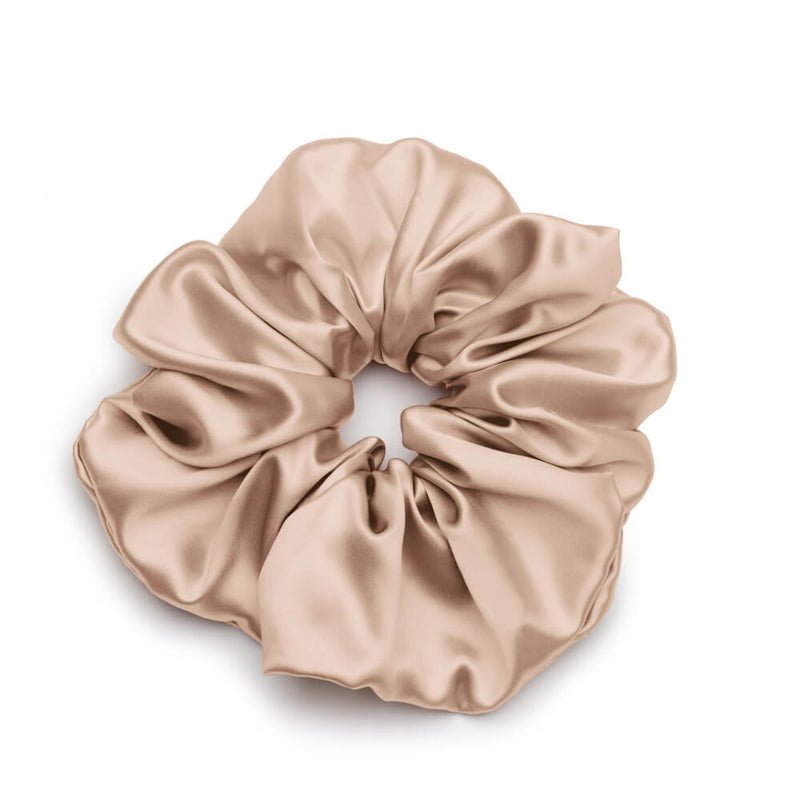100% Mulberry Silk Hair Tie Blissy Oversized Silk Scrunchie – Blissy Premium Silk