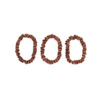 Blissy Mulberry Silk Blissy Skinny Scrunchies – Cinnamon