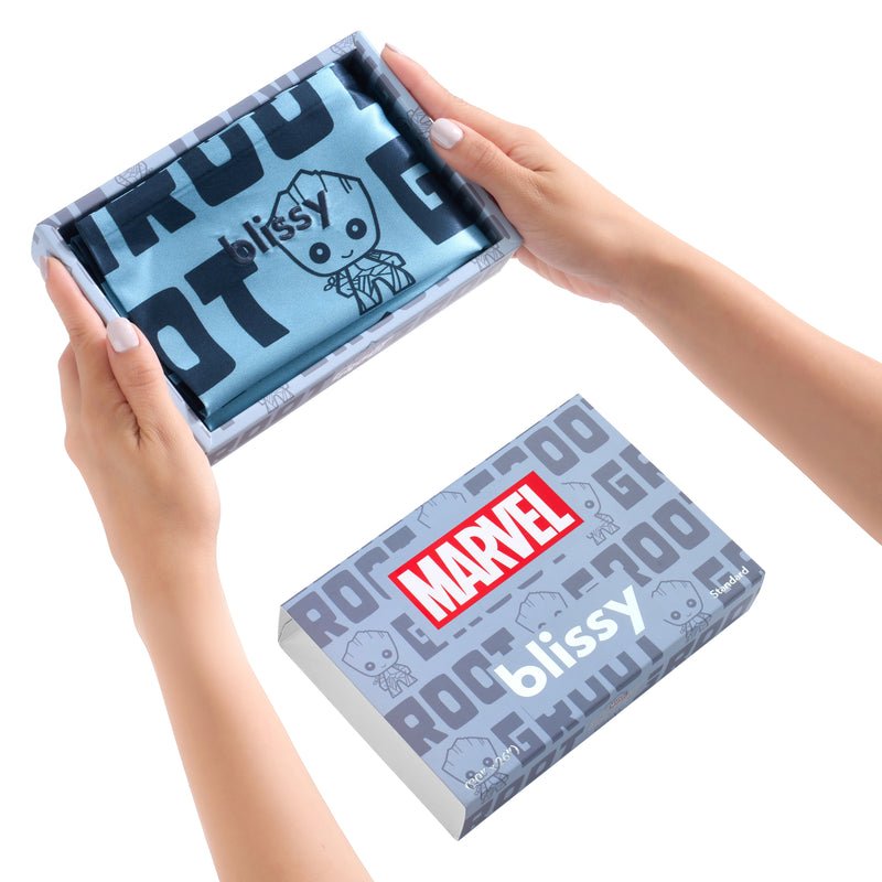 Marvel™ Pillowcase Close-Up – Blissy 22 Momme Silk