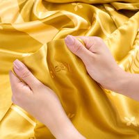 Blissy King Harry Potter Pillowcase Lifestyle – Mulberry Silk