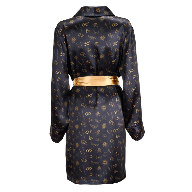 Harry Potter™ Wizarding World Icons Classic Robe Close-Up – Blissy 22 Momme Silk