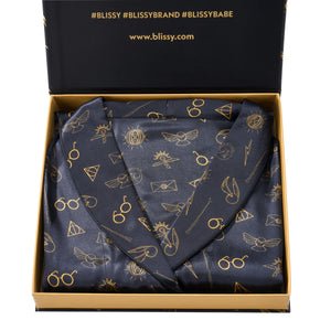 Harry Potter™ Wizarding World Icons Mulberry Silk Classic Robe – Blissy