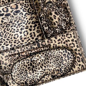 Blissy Leopard Silk Blissy Dream Set Detail – King