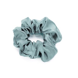 Mint Blissy Scrunchies Close-Up – Blissy 22 Momme Silk