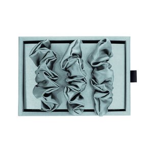 Blissy Mint Silk Blissy Scrunchies Detail –