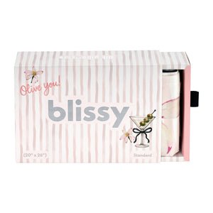 Blissy Mulberry Silk Pillowcase – Olive You Standard