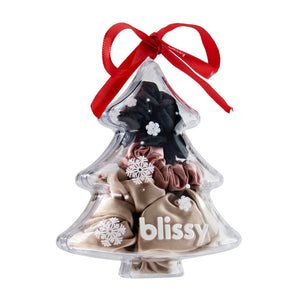 Blissy Holiday Scrunchie Ornament (3-Piece Set) – Blissy Premium Silk