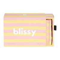 Sherbet Striped Pillowcase Close-Up – Blissy 22 Momme Silk