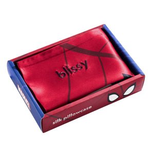 Blissy Spider-Man Silk Pillowcase Detail –