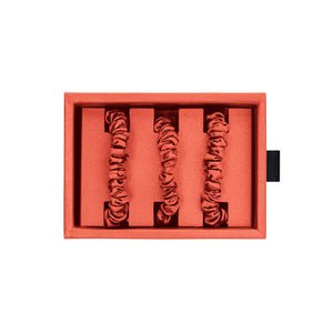 Blissy Sunrise Silk Blissy Skinny Scrunchies Detail –