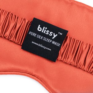 Blissy Sunrise Sleep Mask Lifestyle – Mulberry Silk