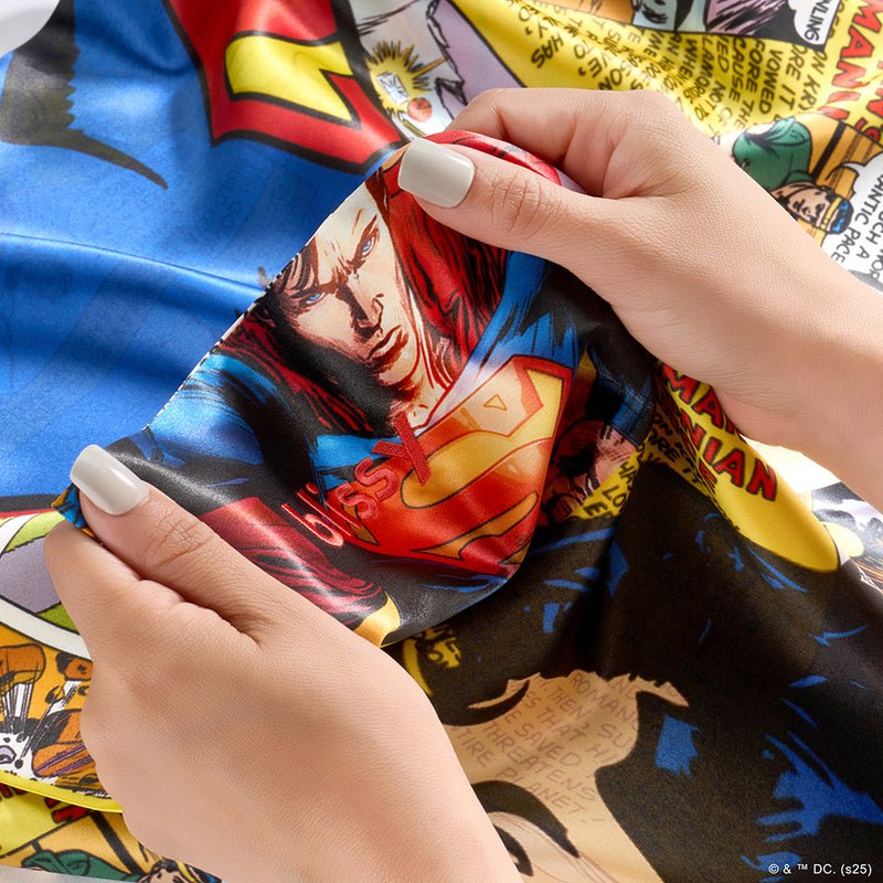 Superman Comic Pillowcase – Blissy Premium Silk
