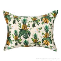 Blissy King White Lotus Pillowcase Lifestyle – Mulberry Silk