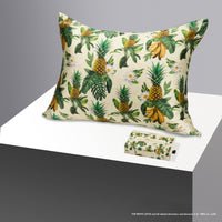 Blissy King White Lotus Pillowcase – 22 Momme Mulberry Silk, 100% Silk