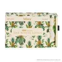 Blissy Mulberry Silk Pillowcase – White Lotus Standard