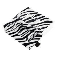 Blissy Zebra Blissy Hair Ribbon – 22 Momme Mulberry Silk, 100% Silk