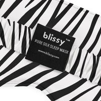 Sleep Mask -Zebra – Blissy Premium Silk