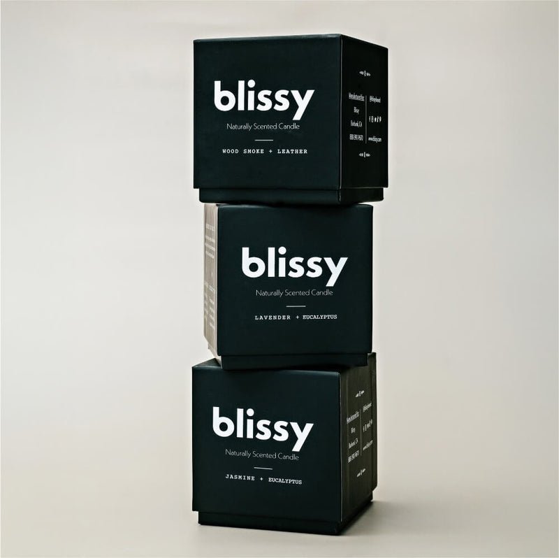 Lavender & Eucalyptus Blissy Candle – Blissy Premium Silk