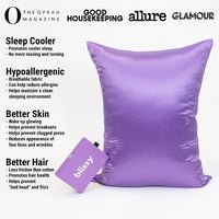 Orchid Mulberry Silk Pillowcase – Blissy Queen