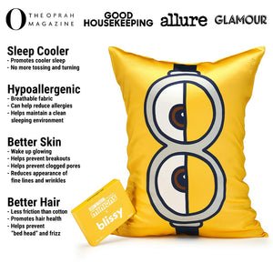 Sleepyhead Minion Mulberry Silk Pillowcase – Blissy