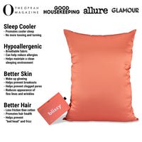 Sunrise Mulberry Silk Pillowcase – Blissy King