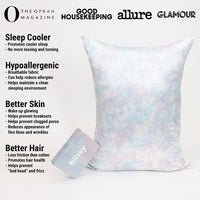 Tie-Dye Mulberry Silk Pillowcase – Blissy Standard