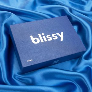 Standard Azure Pillowcase – Blissy Premium Silk