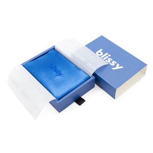 Blissy Mulberry Silk Pillowcase – Azure King