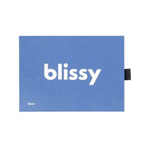 Blissy King Azure Pillowcase Lifestyle – Mulberry Silk