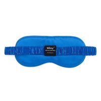 Blissy Azure Silk Sleep Mask Detail –
