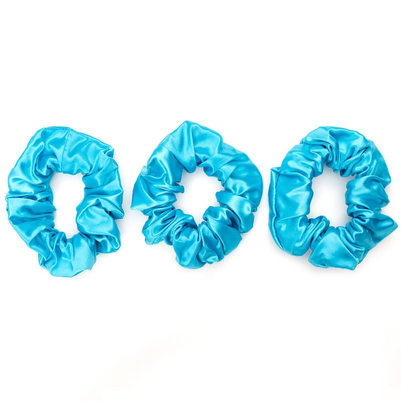 Blissy Bahama Blue Blissy Scrunchies Lifestyle – Mulberry Silk