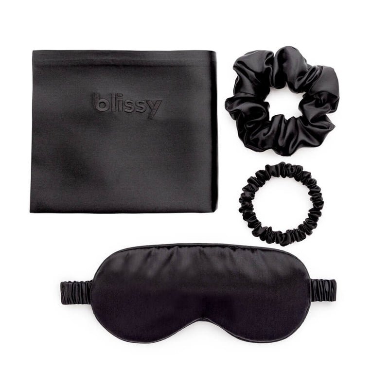 Blissy Black Silk Blissy Dream Set Detail – Standard