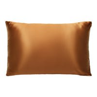 Blissy Bronze Silk Pillowcase Detail – Queen