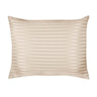 Blissy Mulberry Silk Pillowcase – Champagne Striped King