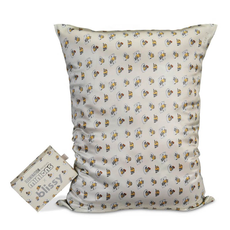 Chillin' Minions Mulberry Silk Pillowcase – Blissy