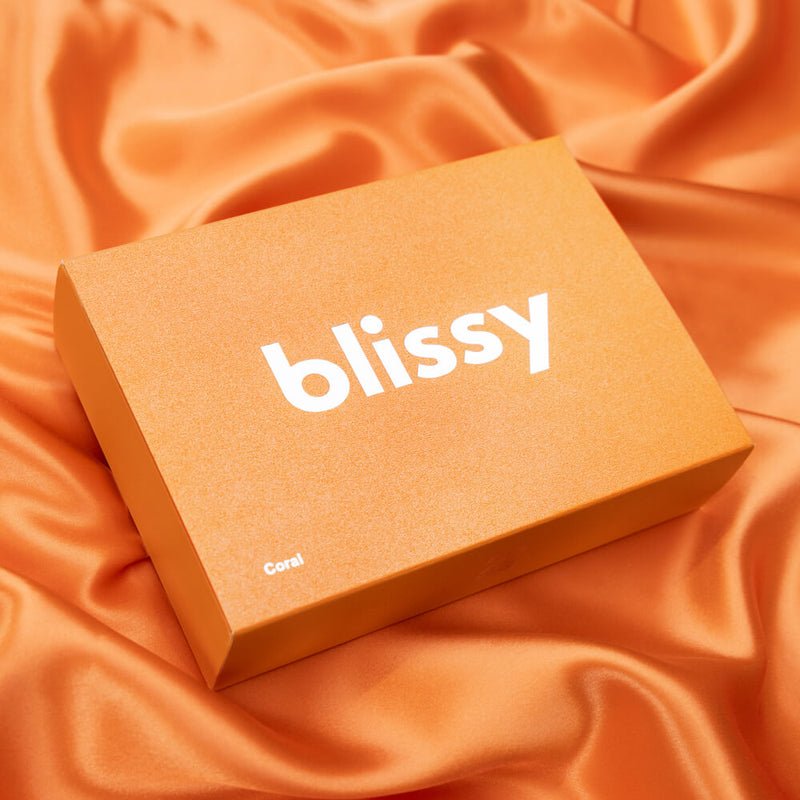 Blissy Mulberry Silk Pillowcase – Coral King