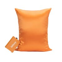 Blissy King Coral Pillowcase Lifestyle – Mulberry Silk