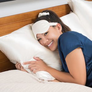 White Mulberry Silk Blissy Dream Set – Blissy Standard