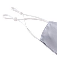 Silver Face Mask – Blissy Premium Silk